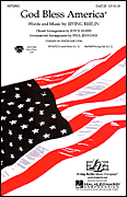 God Bless America SATB choral sheet music cover